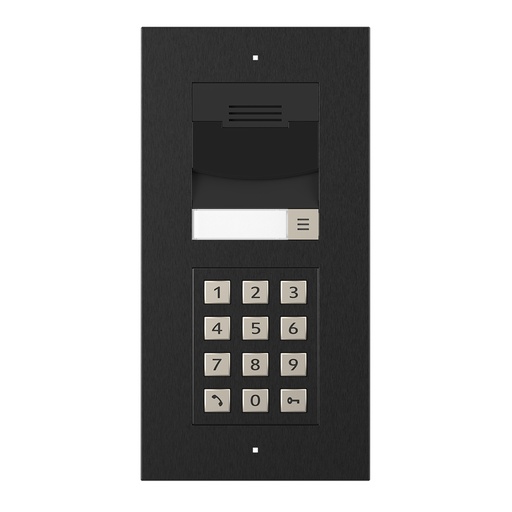 [THOM003915] CONTROL4 C4-DS3VK-2KPSM-BN Videocitofono IP da superficie a 2 moduli B.Nickel