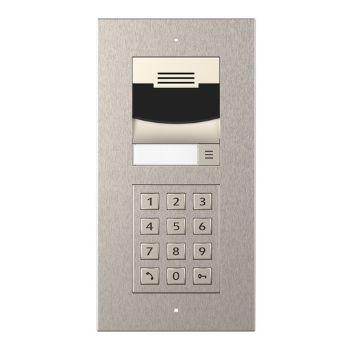 [THOM003921] CONTROL4 C4-DS3VK-2KPFM-BN Videocitofono IP da incasso a 2 moduli, B. Nickel