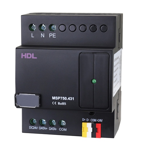 [THOM004101] HDL MSP750.431 Modulo barra DIN alimentazione 24V 750mA