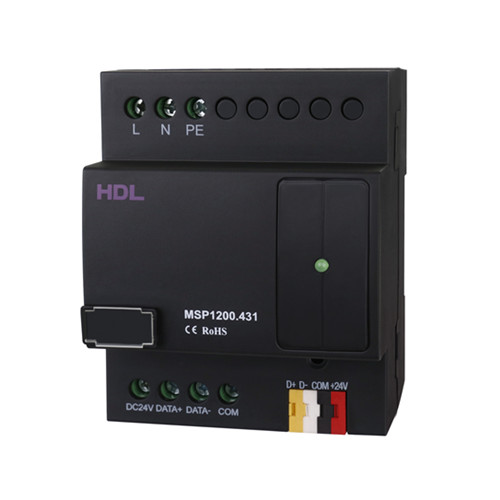 [THOM004102] HDL MSP1200.431 Modulo barra DIN alimentazione 24V DC 1200mA