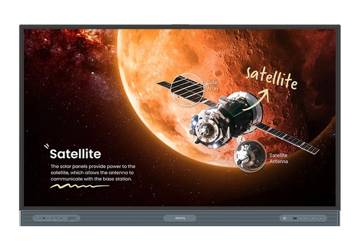 [TPLC001486] BENQ RP8604 Monitor smart board D-LED 86", 3840x2160, 400cd/mq