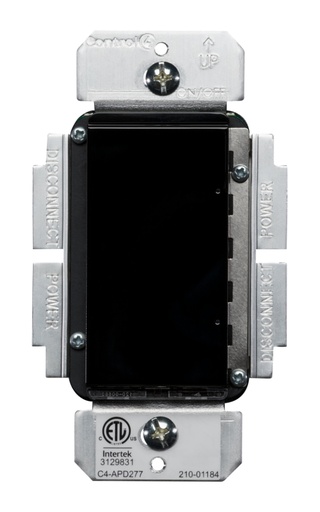[THOM002333] CONTROL4 C4-APD240-C-BL Dimmer controllo di fase ZigBee Contemp. Black