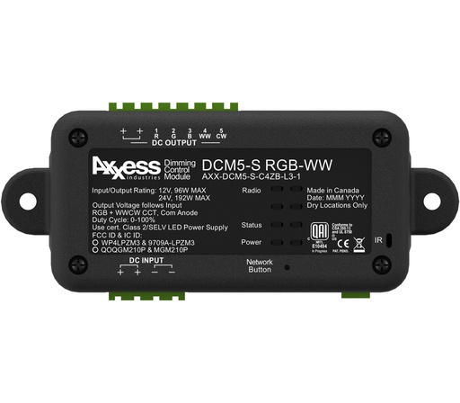 [THOM002910] CONTROL4 AXX-DCM5-S-C4ZB-L3-1 Dimmer Low Voltage ZigBee 5ch