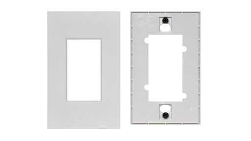 [THOM002373] CONTROL4 C4-FP1-C-SW Placca di finitura Contemp. Snow Wh