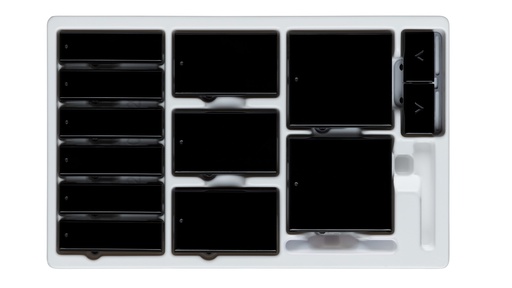 [THOM002395] CONTROL4 C4-CKSK-C-BL Kit pulsanti tastiere Square Contemp. Black