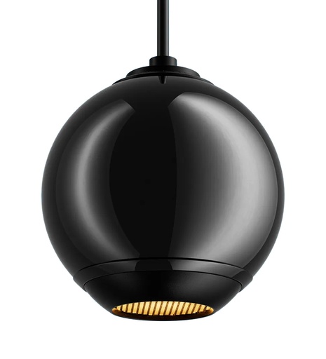 [THOM002846] GALLO ACOUSTICS GA1GBLIGHT Faretto stile A'Diva a goccia Nero Lucido