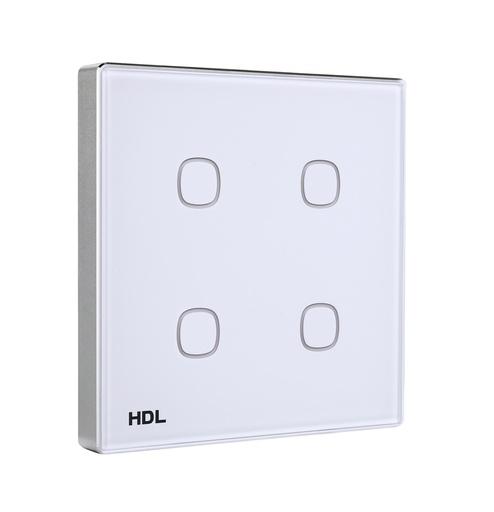[THOM002724] HDL M/TBP4.1-A2-48-EU-WH Tastiera iTouch EU 4 puls. bianco