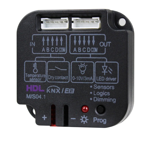 [THOM002766] HDL M/S04.1 Modulo 4CH input e temperatura