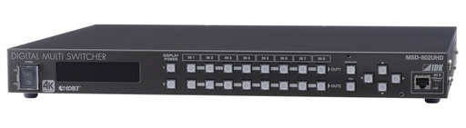 [TGES001140] IDKAV IDK MSD-802UHD Switcher 2 scaler seamless 4K, 8 IN/2 OUT