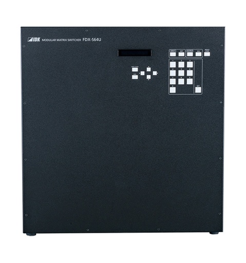 [TGES001800] IDKAV IDK FDX-S64U Matrice digitale 4K modulare 64x64, slot 16IN+16OU
