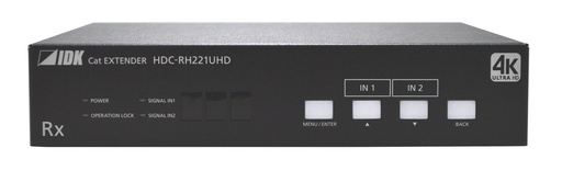 [TGES001336] IDKAV IDK HDC-RH221UHD Ricevitore HDBaseT+ HDMI/1out HDBaseT + 2 HDMI 2.0