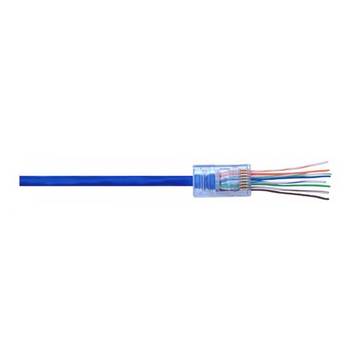 [TGES001039] INVIDEO CAVI TRUCABLE RJ45EZU5 BOX 100 PZ Connettore cavi CAT-5E UTP