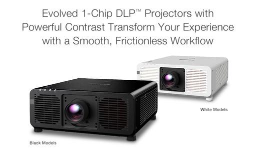 [TVDP001858] PANASONIC PT-REZ12WEJ Proiettore 1DLP Laser, 1920x1200, 12000lm, bianco