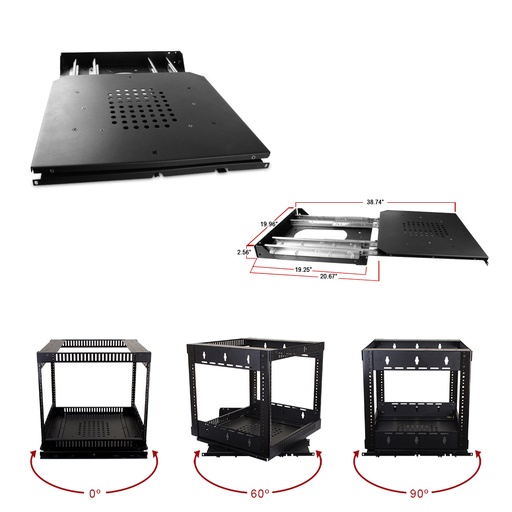 [TGES001550] STRONG SR-RACKSLIDE-300 Base estraibile per serie In Cabinet e Contractor