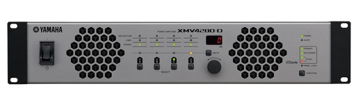 [TAUD000624] YAMAHA XMV4280D Ampli Classe D a 4 ch 280W a 4Ohm o 100V + Dante